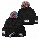 Philadelphia Eagles Team Logo Knit Hat YD (11),baseball caps,new era cap wholesale,wholesale hats